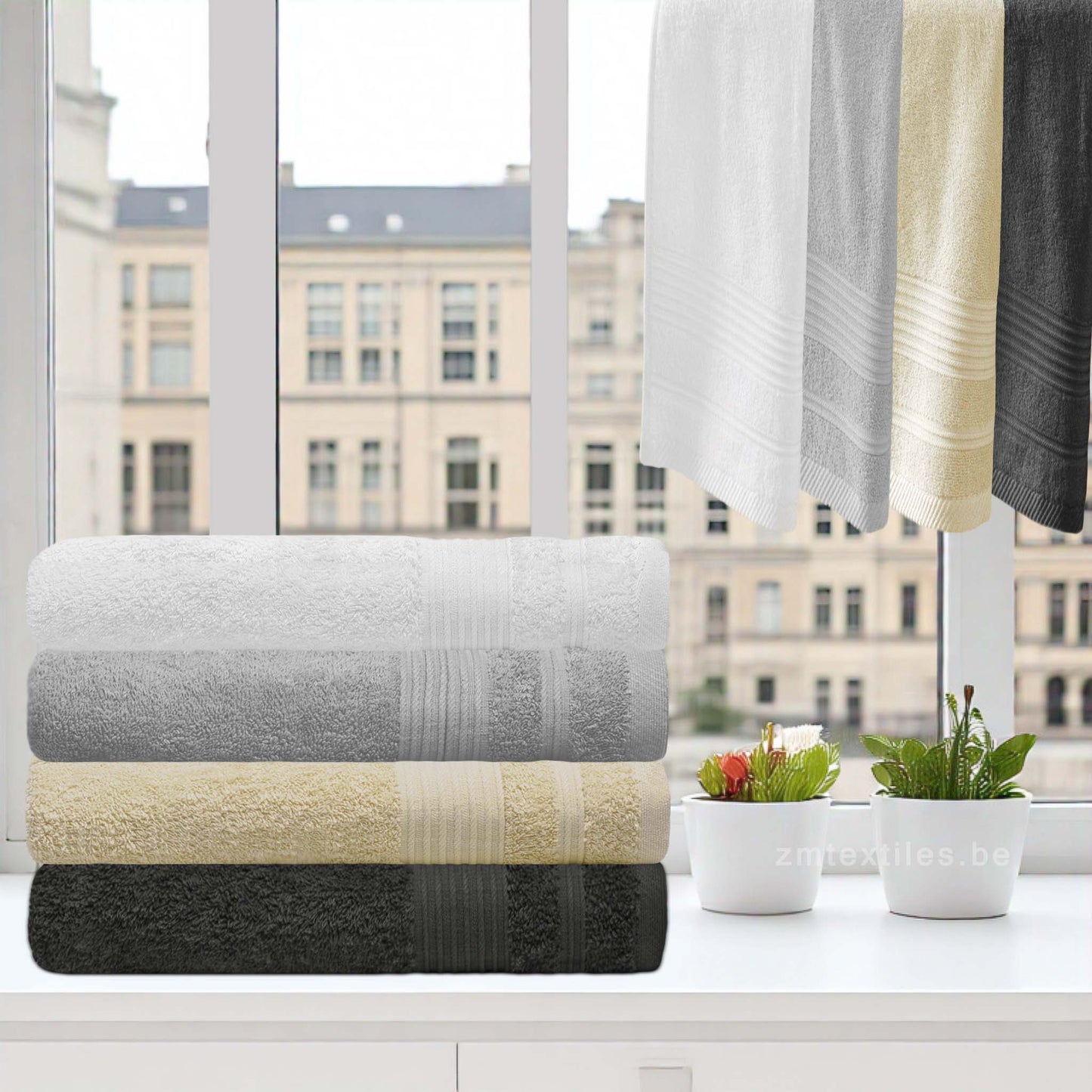 Bath Towel (70 × 130 cm)/Anthracite