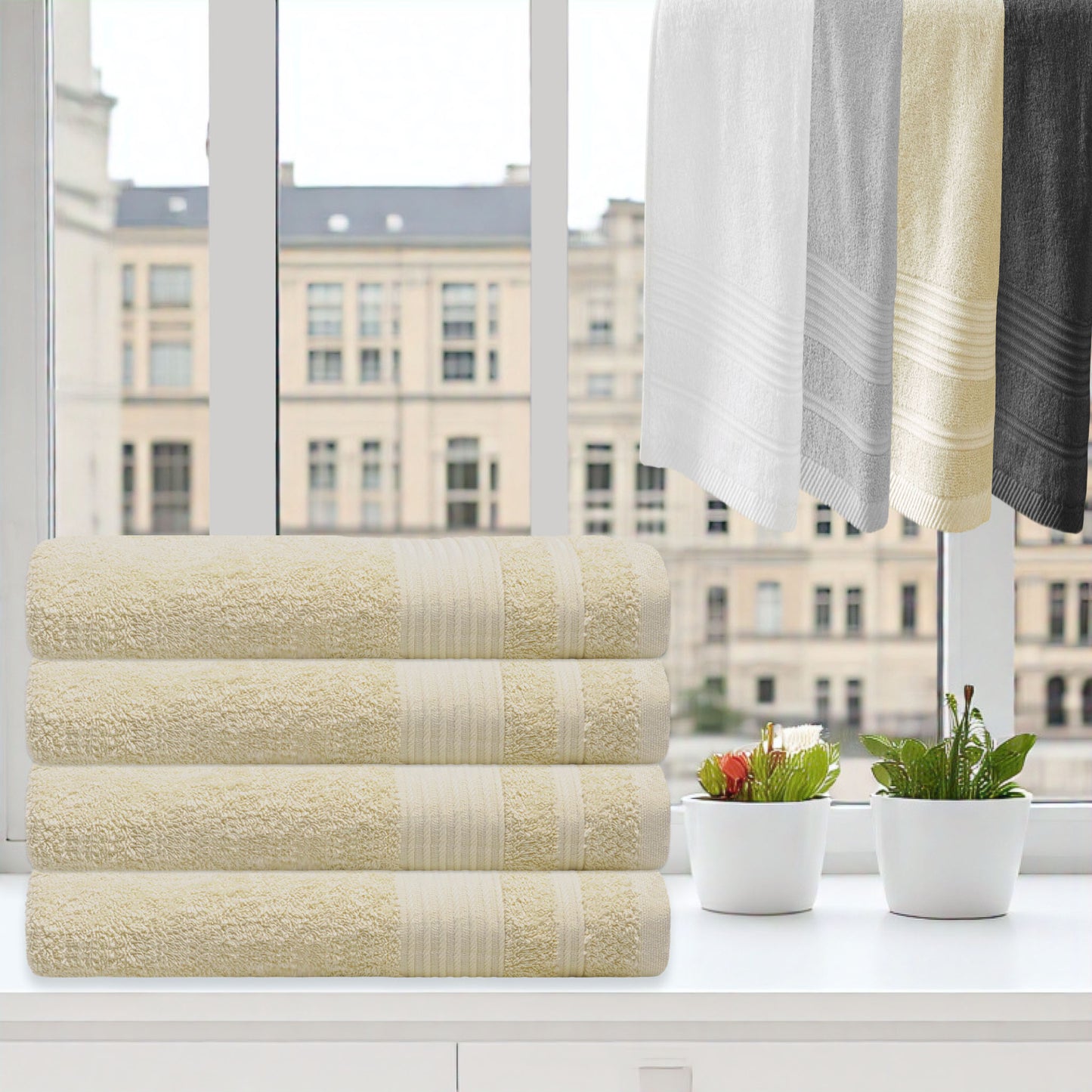 Bath Towel (70 × 130 cm)/Beige