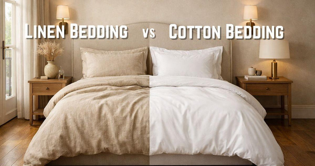 Comparatif linge de lit en lin ou en coton Belgique — draps premium certifiés OEKO-TEX
