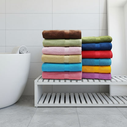 600 GSM Cotton Bath Towel 70×140 cm – Ultra Absorbent, OEKO-TEX® Certified