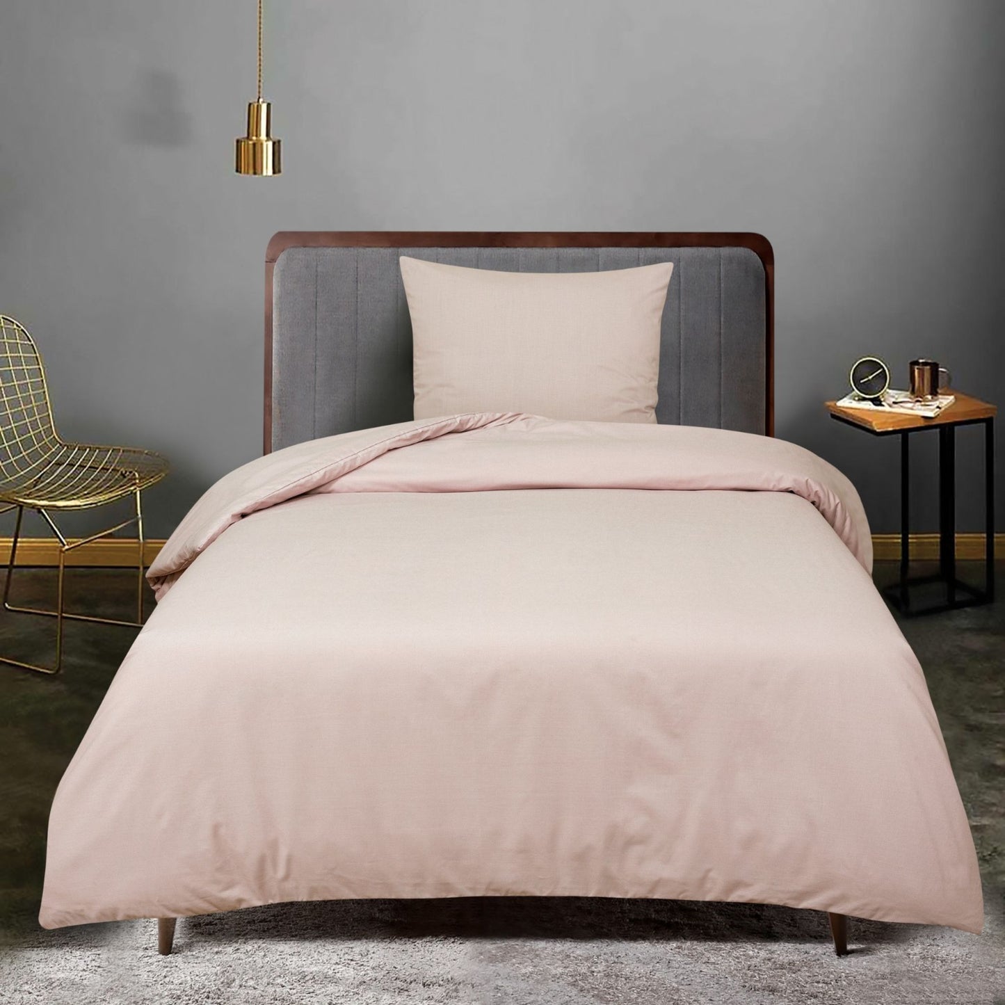 Dyed Duvet Cover Set 100% Cotton – OEKO-TEX® Certified, Hypoallergenic, European Sizes