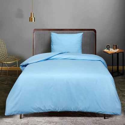 Dyed Duvet Cover Set 100% Cotton – OEKO-TEX® Certified, Hypoallergenic, European Sizes