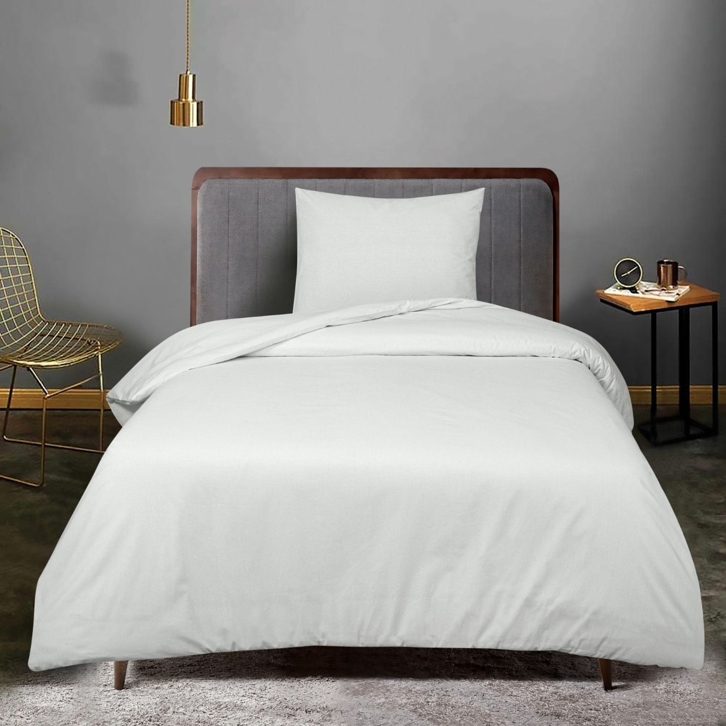 Dyed Duvet Cover Set 100% Cotton – OEKO-TEX® Certified, Hypoallergenic, European Sizes