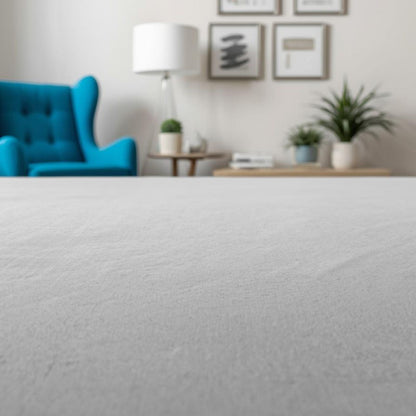 Dyed Flannel Fitted Sheet 100% Cotton – OEKO-TEX® Certified, Warm, All-Around Elastic