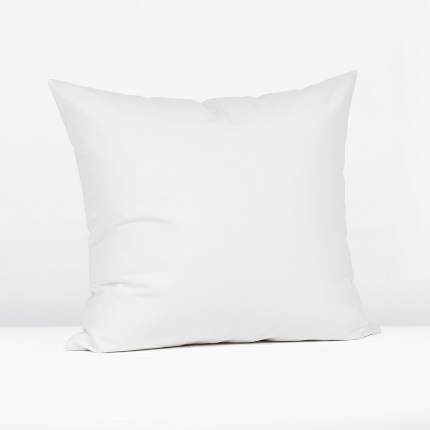 White pillowcase on a white background, featuring ZM Textiles Belgium dyed pillowcase set.