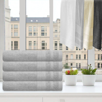 Bath Towel (70 × 130 cm)/Light Grey