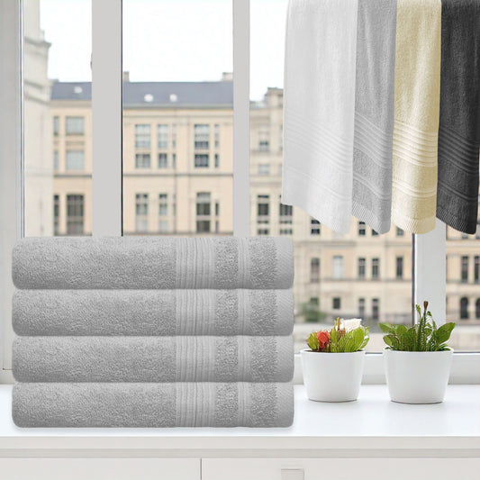 Bath Towel (70 × 130 cm)/Light Grey