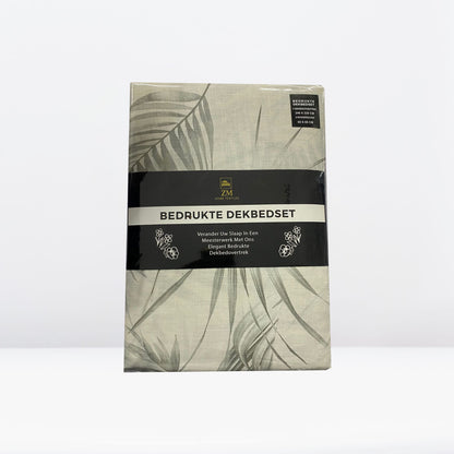 Printed Duvet Cover Set 100% Cotton – OEKO-TEX® Certified, Hypoallergenic, European Sizes