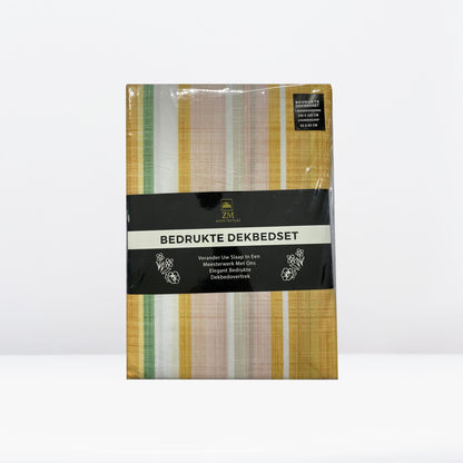 Printed Duvet Cover Set 100% Cotton – OEKO-TEX® Certified, Hypoallergenic, European Sizes