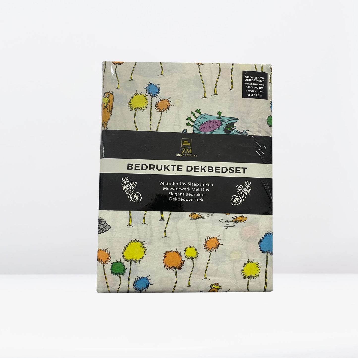 Printed Duvet Cover Set 100% Cotton – OEKO-TEX® Certified, Hypoallergenic, European Sizes