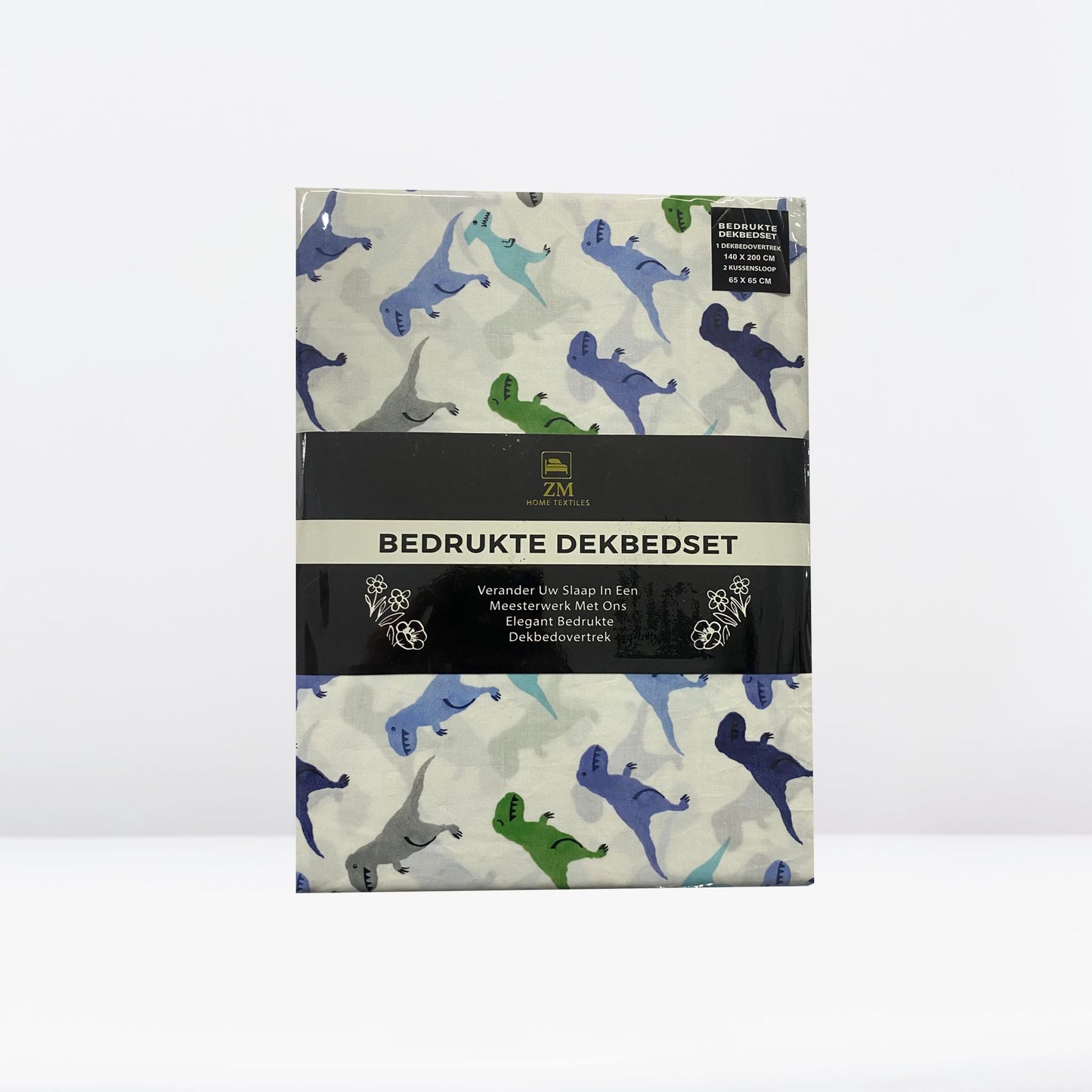 Printed Duvet Cover Set 100% Cotton – OEKO-TEX® Certified, Hypoallergenic, European Sizes