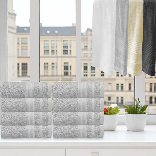 Face & Hair Towel (50 × 90 cm)/Light Grey