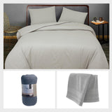 Kot Starter Bundle Belgium | OEKO-TEX® Jersey Sheet + Duvet Set + Towel