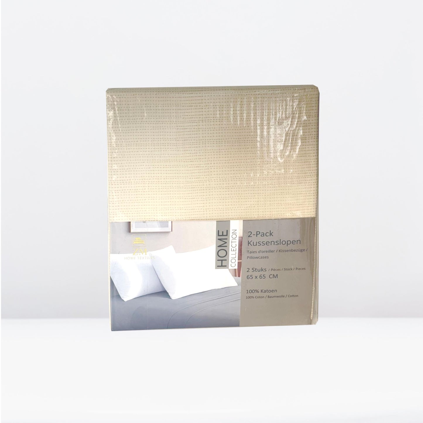 Soft cotton pillow case with stylish dot pattern – OEKO-TEX certified – ZM Textiles