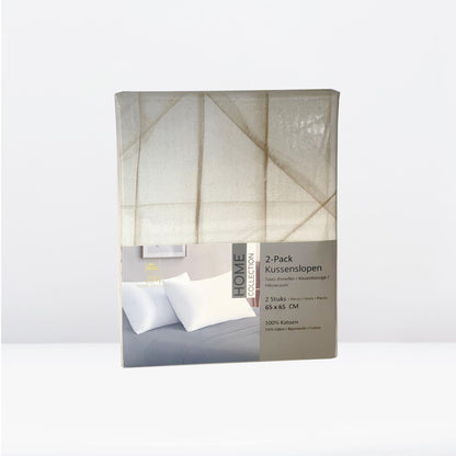 Premium cotton pillow case featuring geometric print – skin-friendly and soft – ZM Textiles