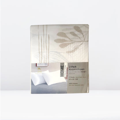 Printed 100% cotton pillow case with floral design – OEKO-TEX certified – ZM Textiles