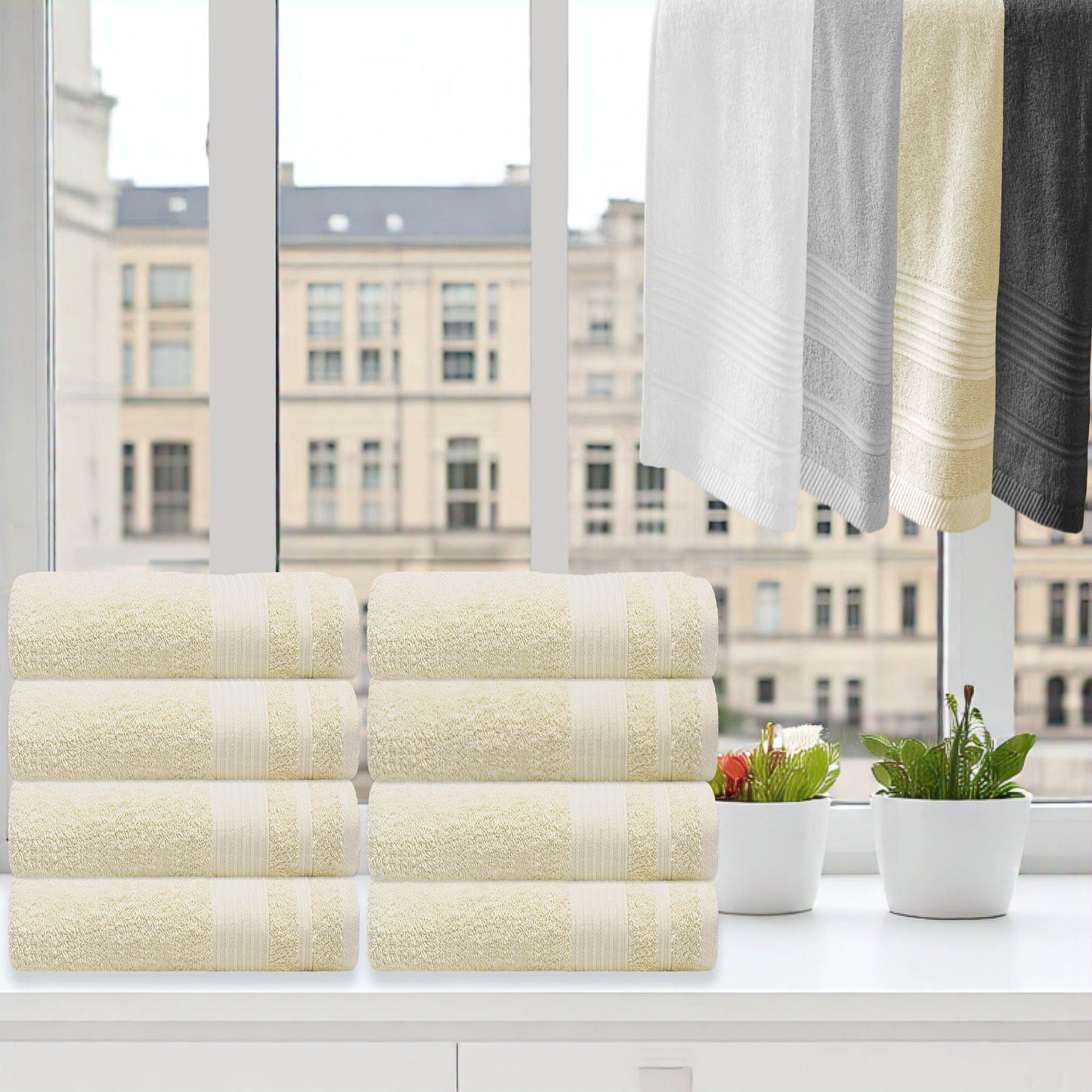 Set of Face & Hair Towel (50 × 90 cm)