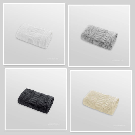 Ensemble de serviettes pour le visage et les cheveux (50 × 90 cm)