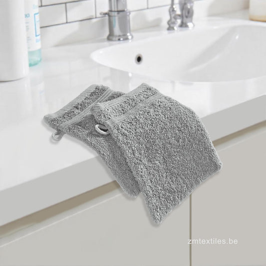 Wash Glove (15 × 21 cm)/Light Grey